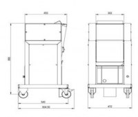 Шкуросъемная машина La Minerva SR 300 F 220В